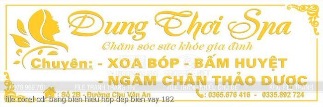file corel cdr bang bien hieu hop dep bien vay 182