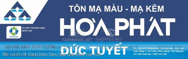 file corel cdr bang bien hieu hop dep bien vay 229