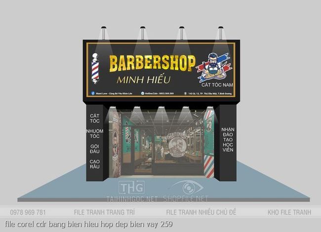 file corel cdr bang bien hieu hop dep bien vay 259