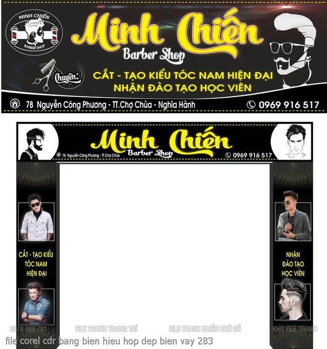 file corel cdr bang bien hieu hop dep bien vay 283