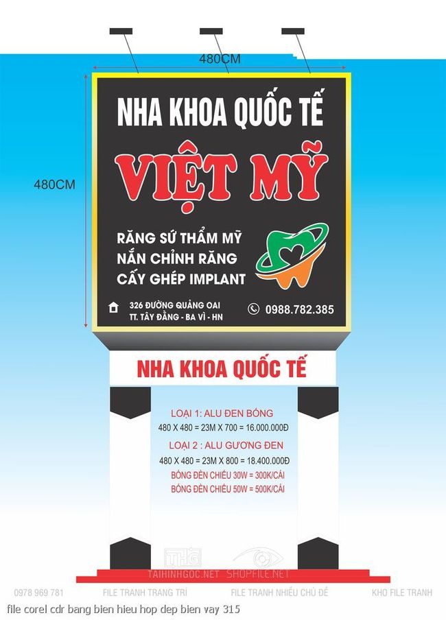 file corel cdr bang bien hieu hop dep bien vay 315