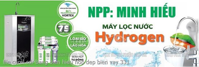 file corel cdr bang bien hieu hop dep bien vay 331