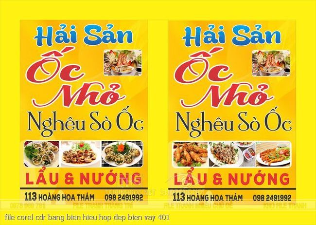 file corel cdr bang bien hieu hop dep bien vay 401