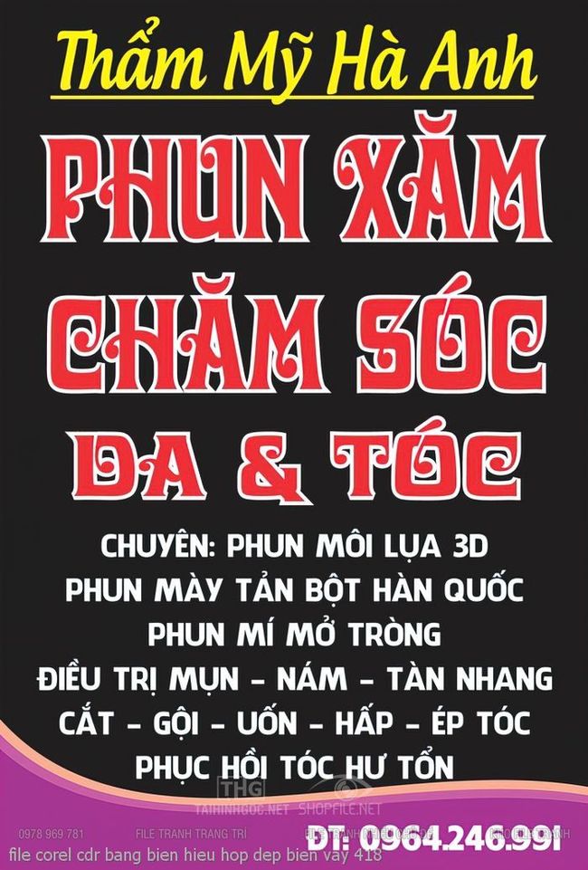 file corel cdr bang bien hieu hop dep bien vay 418