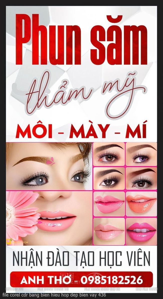 file corel cdr bang bien hieu hop dep bien vay 436