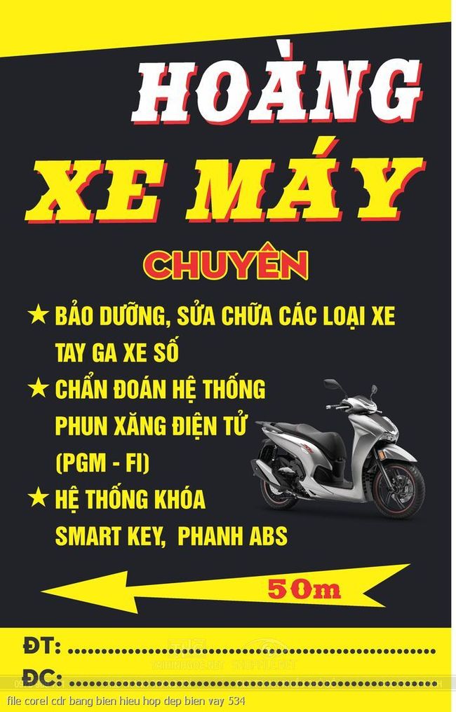 file corel cdr bang bien hieu hop dep bien vay 534
