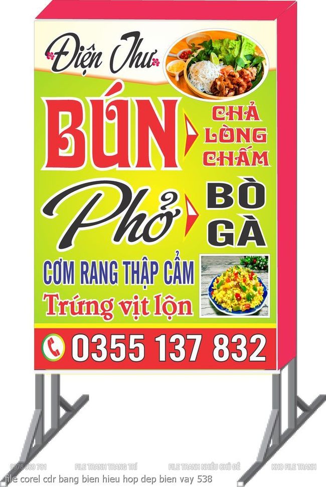 file corel cdr bang bien hieu hop dep bien vay 538