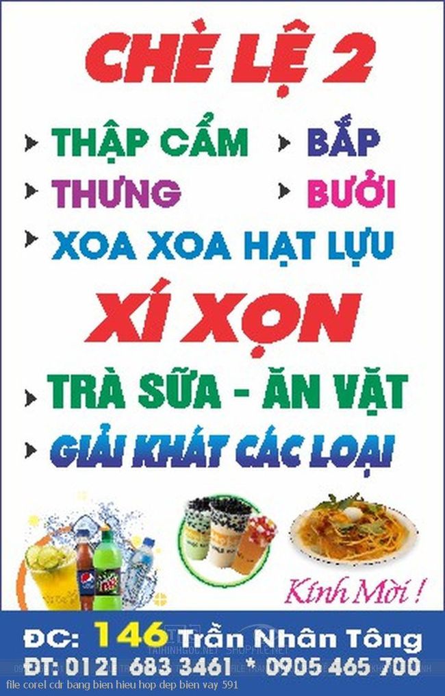 file corel cdr bang bien hieu hop dep bien vay 591