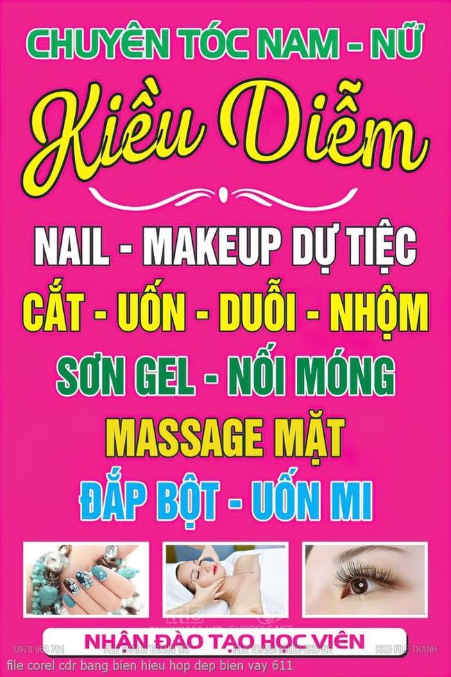 file corel cdr bang bien hieu hop dep bien vay 611