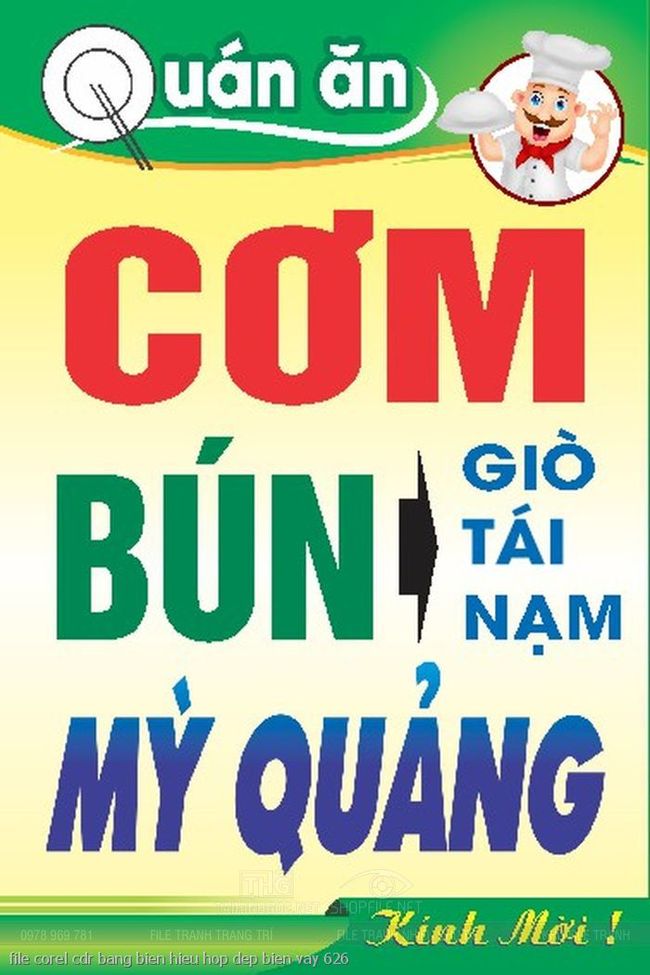 file corel cdr bang bien hieu hop dep bien vay 626