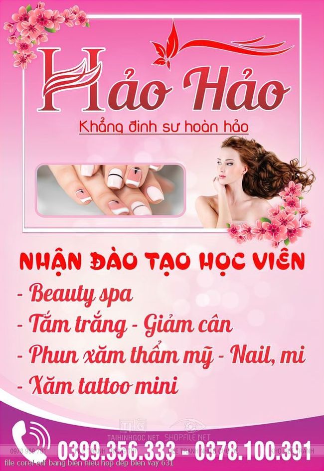 file corel cdr bang bien hieu hop dep bien vay 631