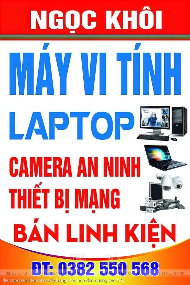 file corel cdr bien hieu vay bang hieu hop den quang cao 521