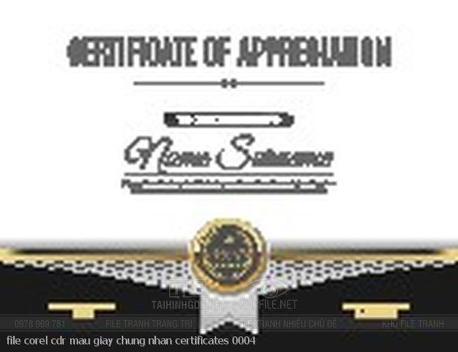file corel cdr mau giay chung nhan certificates 0004
