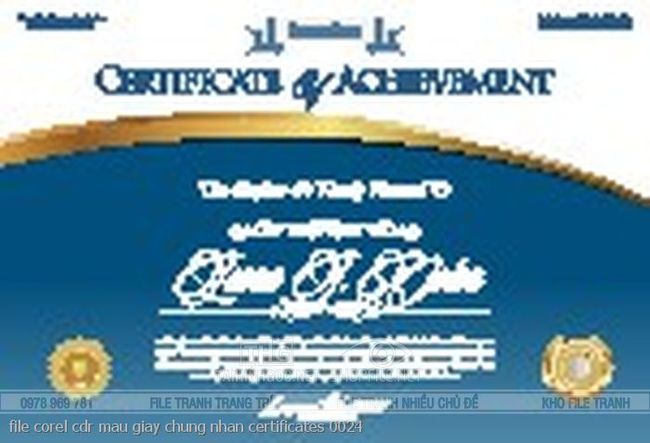 file corel cdr mau giay chung nhan certificates 0024