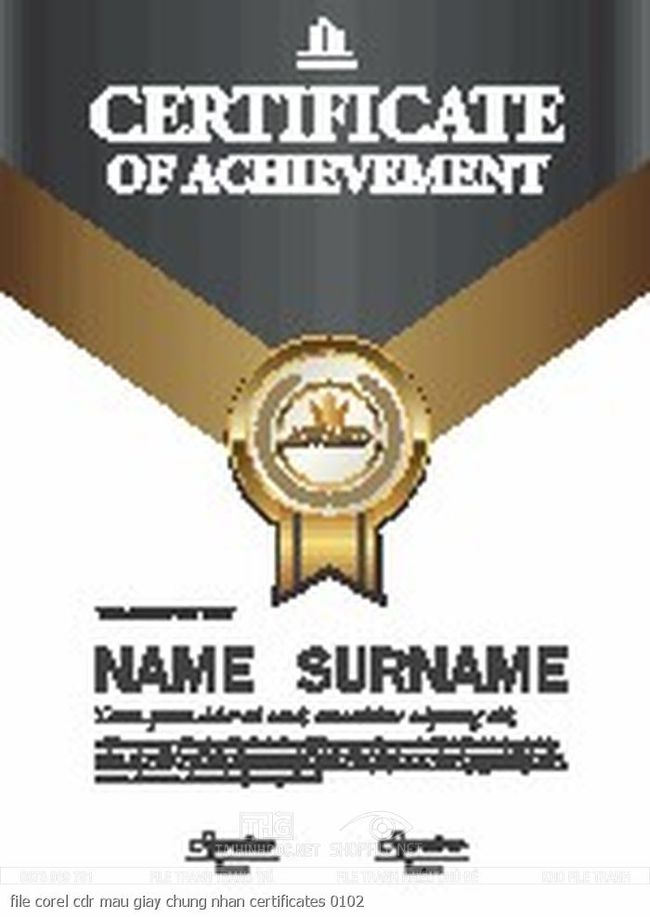 file corel cdr mau giay chung nhan certificates 0102