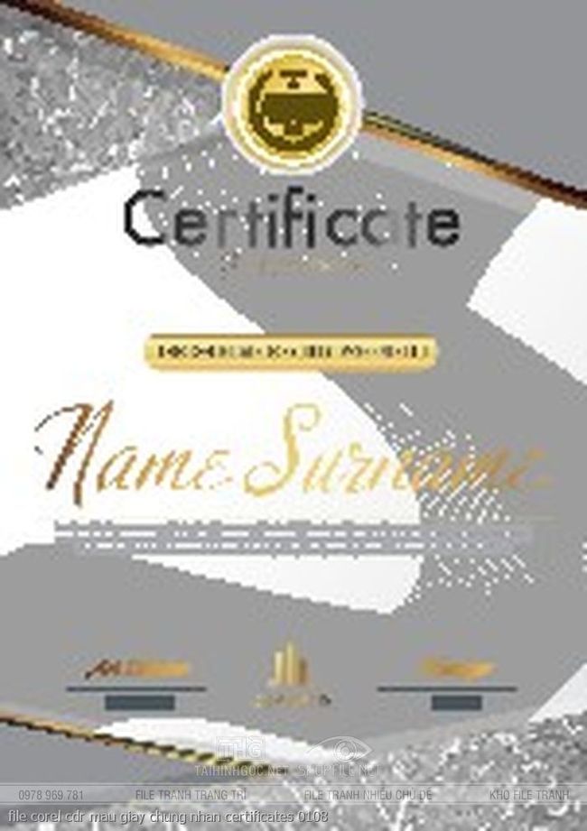 file corel cdr mau giay chung nhan certificates 0108