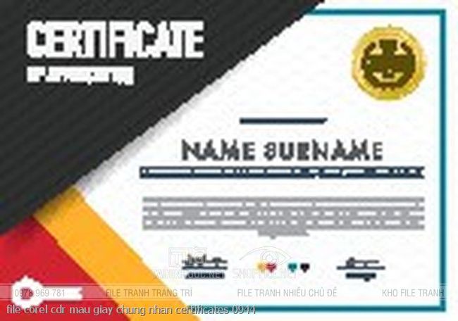 file corel cdr mau giay chung nhan certificates 0944