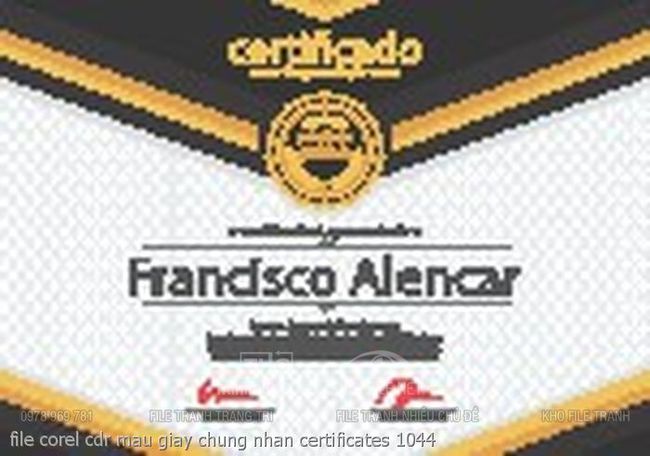 file corel cdr mau giay chung nhan certificates 1044