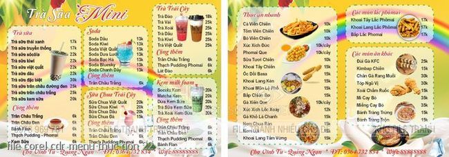 file corel cdr menu thuc don 22