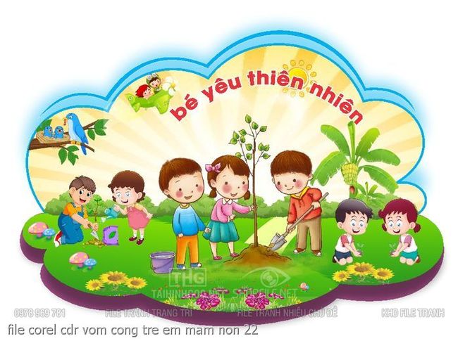 file corel cdr vom cong tre em mam non 22