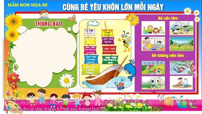 file corel decal dan trang tri tre em tuong hoc 01