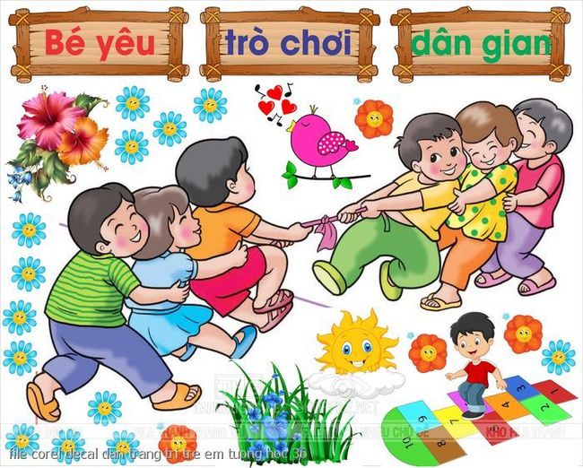 file corel decal dan trang tri tre em tuong hoc 36