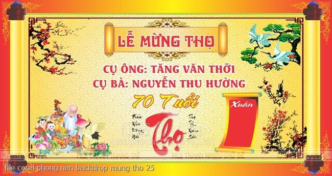 file corel phong nen backdrop mung tho 25