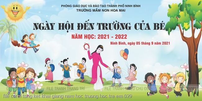 file corel tong ket khai giang nam hoc truong hoc tre em 029