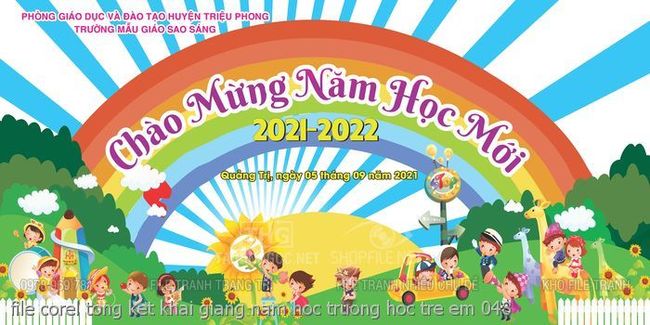 file corel tong ket khai giang nam hoc truong hoc tre em 048