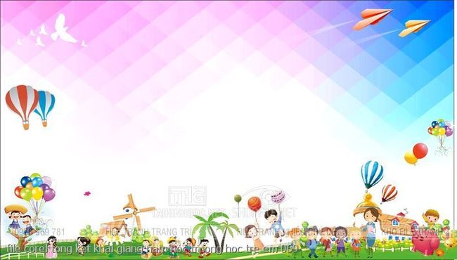 file corel tong ket khai giang nam hoc truong hoc tre em 069