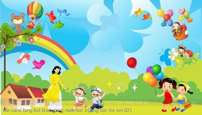 file corel tong ket khai giang nam hoc truong hoc tre em 071