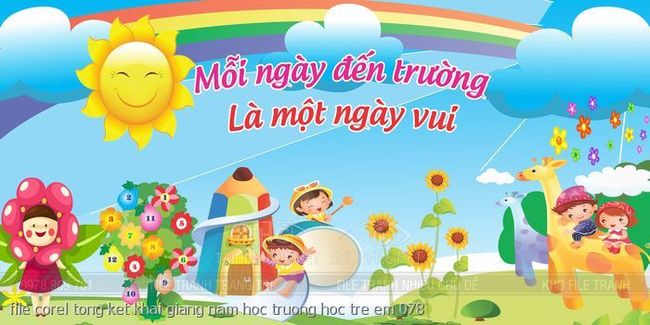 file corel tong ket khai giang nam hoc truong hoc tre em 078