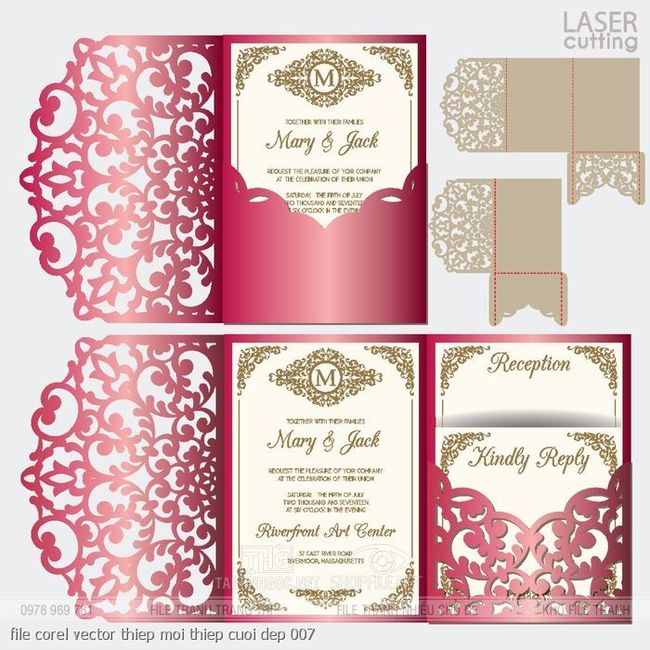 file corel vector thiep moi thiep cuoi dep 007