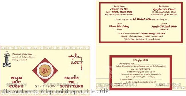 file corel vector thiep moi thiep cuoi dep 018