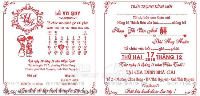 file corel vector thiep moi thiep cuoi dep 100