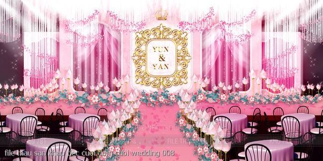 file mau san khau tiec cuoi dam cuoi wedding 008