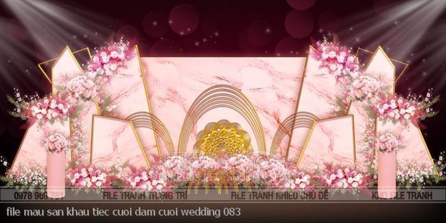 file mau san khau tiec cuoi dam cuoi wedding 083