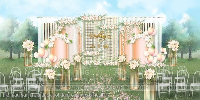 file mau san khau tiec cuoi dam cuoi wedding 104
