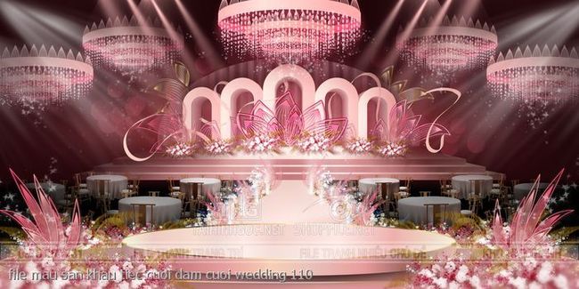 file mau san khau tiec cuoi dam cuoi wedding 110