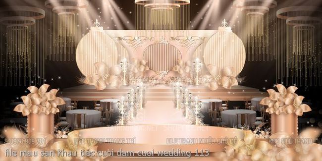 file mau san khau tiec cuoi dam cuoi wedding 113