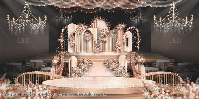 file mau san khau tiec cuoi dam cuoi wedding 125