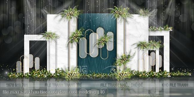 file mau san khau tiec cuoi dam cuoi wedding 140