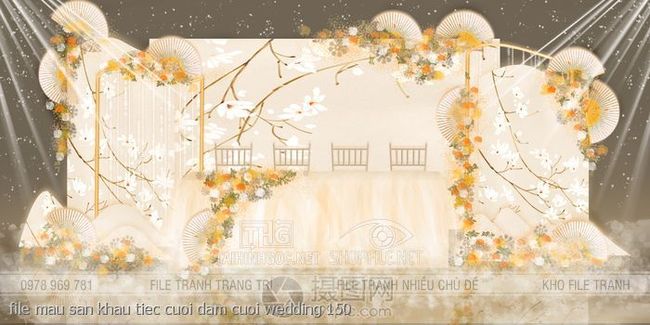 file mau san khau tiec cuoi dam cuoi wedding 150