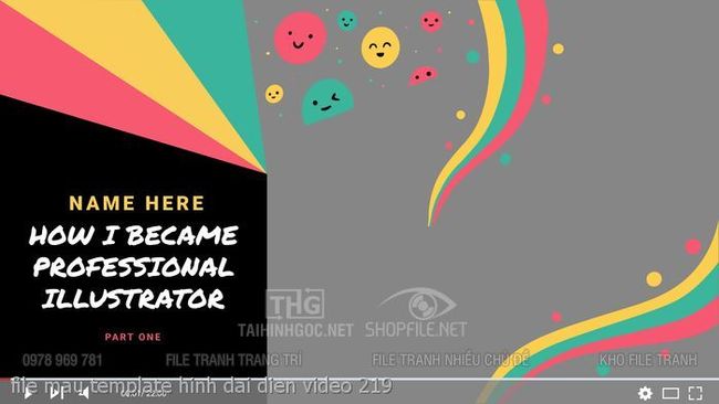 file mau template hinh dai dien video 219