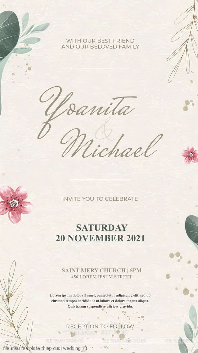 file mau template thiep cuoi wedding 13
