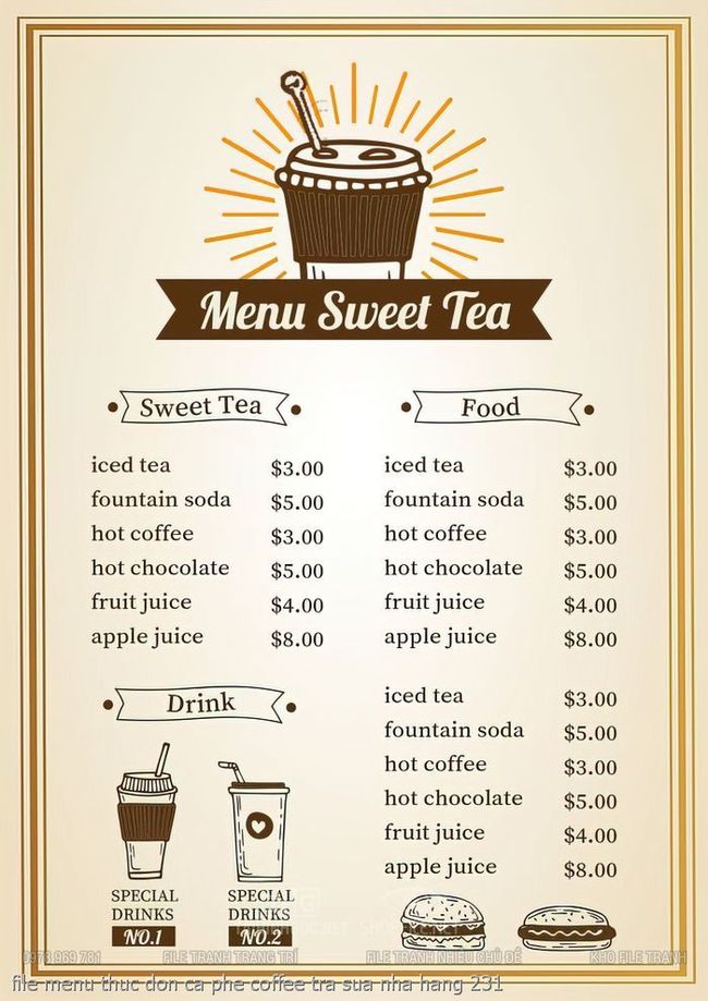 file menu thuc don ca phe coffee tra sua nha hang 231