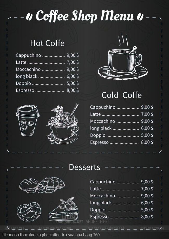 file menu thuc don ca phe coffee tra sua nha hang 260