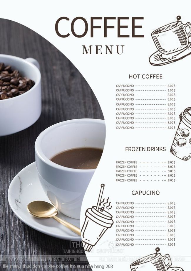 file menu thuc don ca phe coffee tra sua nha hang 268