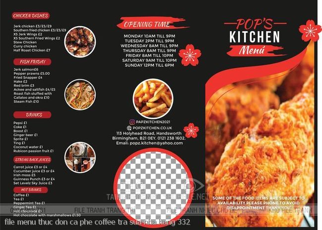 file menu thuc don ca phe coffee tra sua nha hang 332