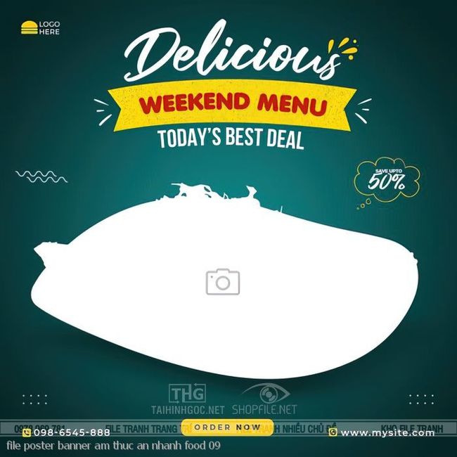 file poster banner am thuc an nhanh food 09
